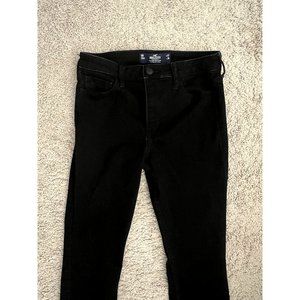 Hollister High-Rise Super Skinny Soft Stretch Black Denim Jean - Size 5 (27)